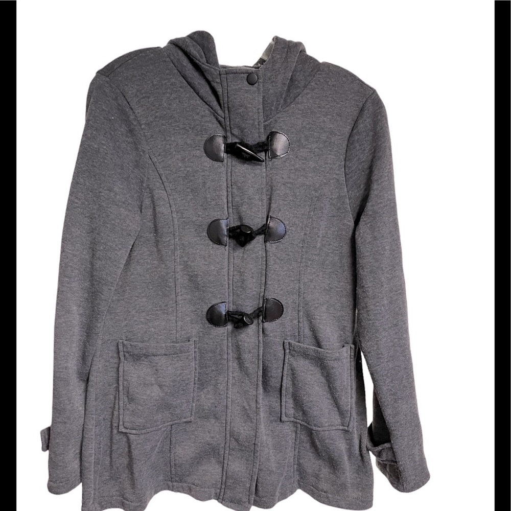 Women’s Grey Hooded Jacket